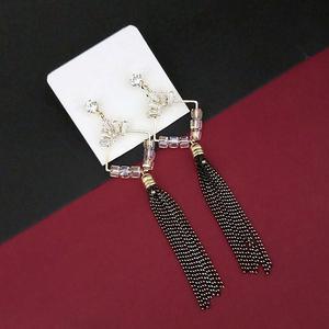 Urthn AD Pendientes de cadena colgantes con piedra Chapado en oro Diseño religioso de moda para fiestas y Weddings-1315838D - Product Image 1
