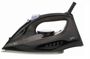 Ferro da stiro a vapore in ceramica nera 2200W (Jata JEPL2241) - Product Image 1