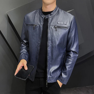 แจ็คเก็ตหนังสำหรับผู้ชายแจ็คเก็ตหนังทำจากวัสดุที่ดีที่สุด - Product Image 3