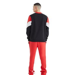 Sweat-shirts pour hommes à col rond avec design à empiècements, personnalisables, très vendus, de haute qualité, en coton/polaire, chauds et confortables pour l'hiver - Product Image 3