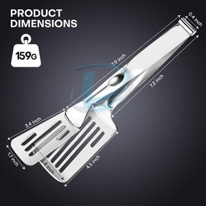 Durable Material Custom Size <b>Cooking</b> <b>Tongs</b> Heavy Duty <b>Cooking</b> <b>Tongs</b> Unique Style <b>Cooking</b> <b>Tongs</b> - Product Image 4
