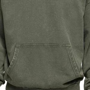 Sweat à capuche surdimensionné et lourd pour hommes, personnalisé de haute qualité, sweat à capuche en coton mélangé de style streetwear, prix de gros ODM OEM - Product Image 6