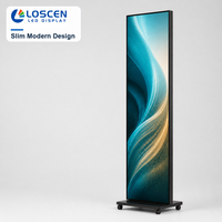 Affichage LED couleur pleine résolution 8K pour intérieur avec étanchéité IP65 et luminosité de 800 cd pour la publicité commerciale