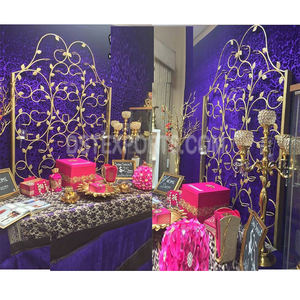 Diseño único, vela de boda metálica, decoración de pared, nueva decoración de escenario para escenarios de boda - Product Image 1