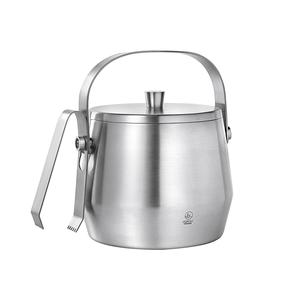 Conteneur à glace LEOPOLD avec couvercle et pinces, bacs élégants pour servir des boissons fraîches - Product Image 1