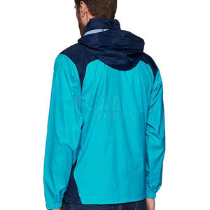 Vente en gros de qualité supérieure coupe-vent imperméable pour hommes ensemble d'extérieur léger et élégant avec logo personnalisé vente parfaite - Product Image 2