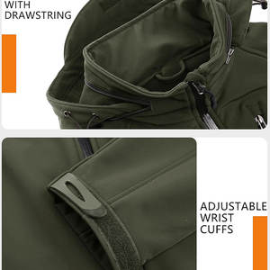 Chaquetas de seguridad de nailon para hombre, chaqueta de invierno de tamaño personalizado para hombre, chaquetas de seguridad de alto rendimiento a prueba de agua para hombre - Product Image 4