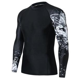 Custom Made Sublimated Rash Guards Camisa de compresión de alta calidad al por mayor Hombres Rash Guard para hombres - Product Image 1
