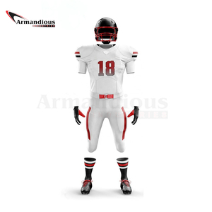 Uniforme de football américain de haute qualité 100% ensemble de maillot imprimé par sublimation numérique en polyester - Product Image 2