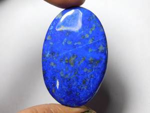 พรีเมี่ยมส่งออกคุณภาพ100% ธรรมชาติ Lapis Lazuli อัญมณี cabochons รูปไข่รูปทรงเรียบเครื่องประดับทำอัญมณีในอัตรา - Product Image 4