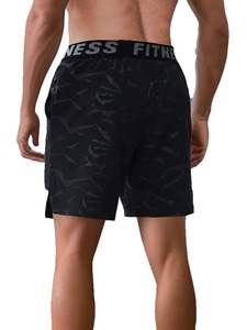 กางเกงขาสั้นวิ่งสำหรับผู้ชายกางเกงกีฬากางเกงขาสั้นสำหรับออกกำลังกายพร้อมกระเป๋าใส่โทรศัพท์ - Product Image 3