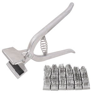 Pince à tatouer pour lapin, chat, chien, 1 pièce, pince à étiquette d'oreille d'animal, tatouage avec des chiffres et des lettres pour lapins, outils de gestion des animaux de compagnie - Product Image 6