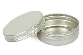 Tarro de Crema de Cerámica Hecho a Mano con Tapa al por Mayor para Cosméticos, Tarro de Crema de Metal de Aluminio - Product Image 3