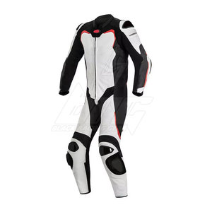Combinaison en cuir de moto personnalisée, respirante, de haute qualité, à séchage rapide, à manches longues, pour l'entraînement hivernal, service OEM, prix bas, RACING - Product Image 6