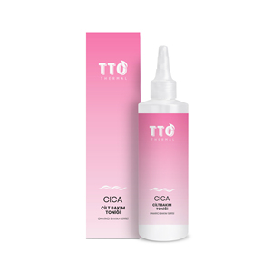 Tónico Facial Líquido TTO Thermal Cica Organic Skin Care 200ml, Exfoliante con Centella Asiática y Aceite de Árbol de Té, Limpiador de Poros, Tratamiento para el Acné - Product Image 1