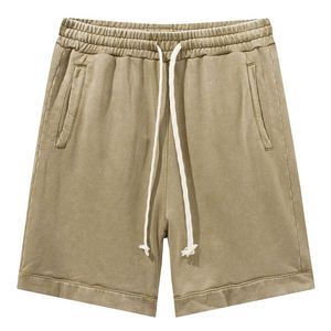 กางเกงขาสั้นผู้ชายวินเทจสี100% ผ้าฝ้ายปรับแต่งได้หลายสีกางเกงขาสั้นแฟชั่นใหม่ปรับแต่งได้ - Product Image 4