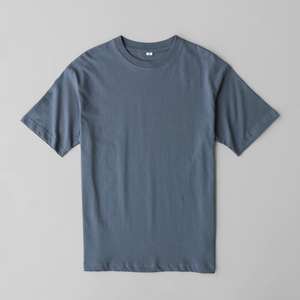 100% T-shirt en coton mercerisé pour hommes 180gsm sérigraphié et brodé vêtements pour hommes de qualité supérieure - Product Image 2