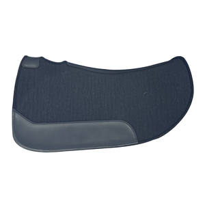 Manta de Silla de Montar Premium para Caballo Occidental - Manta Ecuestre de Fieltro de Lana Absorbente de Impactos con Cuero Resistente - Product Image 3