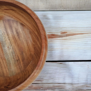 Tazón Grande de Madera Personalizado para Servir Dátiles con Diseño Clásico Hecho a Mano para Fiestas y Cenas Informales Durante el Ramadán - Product Image 2