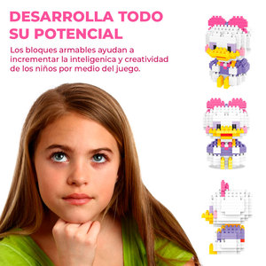 288 Pezzi Blocchi di Costruzione Educativi in Plastica ABS a Tema Anatra, Gioco Creativo per Bambini dai 5 ai 7 Anni - Product Image 6