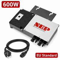Équipement de production d'énergie portable durable, sans perçage, facile à installer, avec contrôleur MPPT pour balcon domestique photovoltaïque