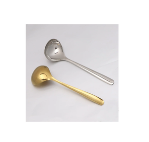 100% Couverts cuillère à soupe en laiton de haute qualité servant de 2 avec plaqué or pour la maison et l'hôtel à un prix raisonnable - Product Image 4