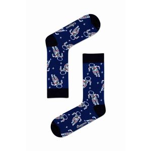 Chaussettes unisexes colorées à motif d'astronaute, logo personnalisable, propriétés antibactériennes, impression numérique par sublimation pour garçons, automne - Product Image 1