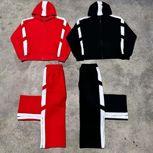 Sweat à capuche et survêtement en coton 480 GSM avec logo personnalisé de haute qualité - Product Image 6