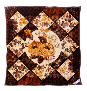 ผ้าห่มขน2024ราสเชลชั้นสูงผ้าห่มขนมิงค์สำหรับเตียงฤดูหนาวลายนูน8กก. ดีไซน์ใหม่ - Product Image 4