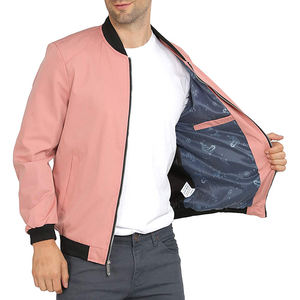 Chaqueta para hombre con logotipo personalizado bordado a prueba de viento e impermeable de primavera y otoño engrosada - Product Image 5