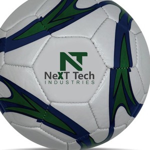 Balón de entrenamiento de fútbol de Next Tech Industries, material de PU para fines de entrenamiento con diseño personalizado y logotipo personalizado - Product Image 3