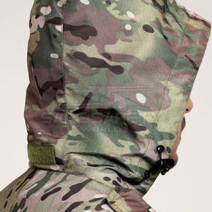 Venta al por mayor 2025 Chaqueta Softshell de camuflaje de invierno para hombres Ropa táctica a prueba de viento e impermeable con cuello levantado - Product Image 6