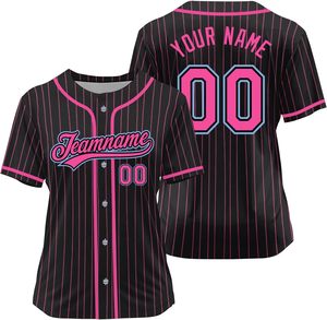 Jersey de béisbol personalizado, fabricación directa de fábrica con ajuste atlético y tela de secado rápido para el día del partido - Product Image 2