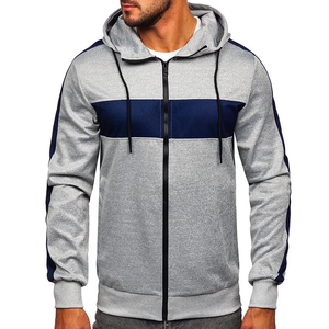 Sudaderas con cremallera para hombre personalizadas informales, novedad, precios al por mayor, sudaderas con cremallera de gran tamaño para adultos, mezcla de algodón básico - Product Image 5