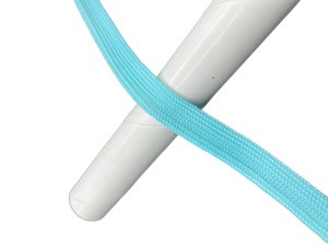 Corde à passepoil robuste et écologique 10mm 100% polyester vert vif bleu pour vêtements, chaussures, sacs et textiles pour la maison - Product Image 3