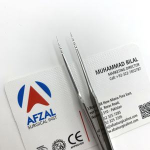 Pinzas de pestañas puntiagudas de acero inoxidable Pinzas de aislamiento de calidad profesional Pinzas de pestañas puntiagudas de alta calidad - Product Image 4