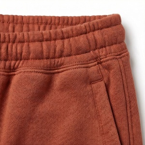 Pantalon Jogger Unisexe en Molleton de Coton Mi-Lourd, Coupe Évasée, Multi-Poches, Effet Délavé Vintage et Vieilli, Personnalisable, Grande Vente - Product Image 4