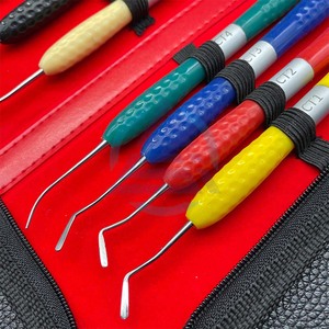 Relleno de resina, herramientas de dentista, Kit de restauración estética, cuchillo de resina, tocador de plástico, juego de mango de silicona, instrumentos quirúrgicos - Product Image 2