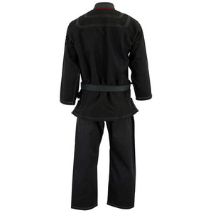 Traje profesional con cinturones Traje de artes marciales de algodón Hecho a medida Hombres Venta al por mayor Premio barato Mejor diseño kimono de jiu jitsu - Product Image 2