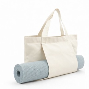 Sac de yoga en coton de haute qualité avec logo imprimé personnalisé Nouveauté Prix ​​bas Sac de yoga en coton à vendre - Product Image 4