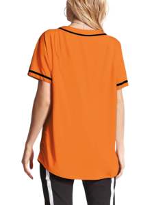 Maillot de baseball personnalisé pour femmes, respirant, vêtements de sport pour le softball, pour les joueurs de baseball, best-seller - Product Image 2