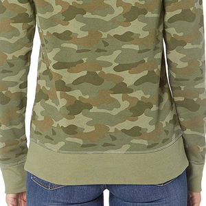 Moda mujer sudadera Casual manga larga pulóver cuello redondo Mujer sudadera en blanco algodón sudaderas con capucha sudaderas estampado para mujer - Product Image 5