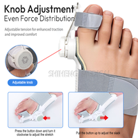Correcteur d'orthèses pour hallux valgus réglable en direct d'usine, redresseur EVA, séparateurs d'orteils