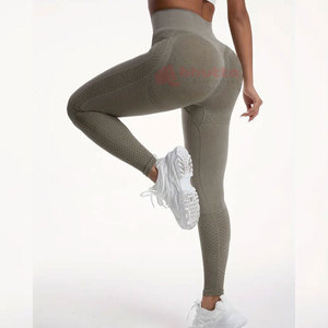 Leggings Deportivos para Mujer, Ropa de Yoga y Gimnasio, con Logotipo Personalizado, Precio al por Mayor, Compresión, Cintura Alta, Sin Costuras, Ligeros - Product Image 5