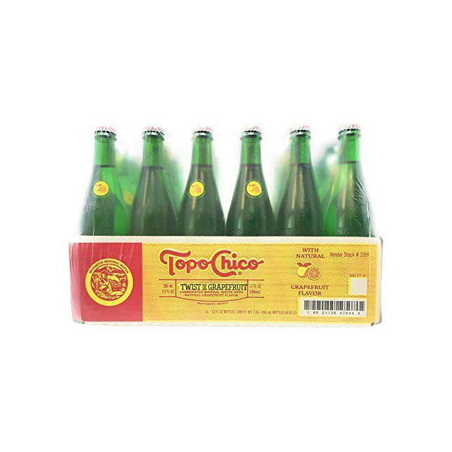 Topo Chico Sparkling Water available for purchase a perfect mixer for cocktails or a standalone drink