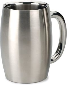 Tasse moderne à double paroi avec poignée en acier inoxydable 304 matériel fait à la main tasses à boire pour gobelets en acier inoxydable tasses - Product Image 5