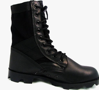 Bottes de travail en cuir à lacets pour hommes QUICK WAY INDUSTRIES - Coupe large, chaussures tactiques d'extérieur, noir et sable