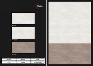 Azulejo de pared de cerámica esmaltada decorativa con azúcar de 300x600mm con la mejor calidad de la India - Product Image 5