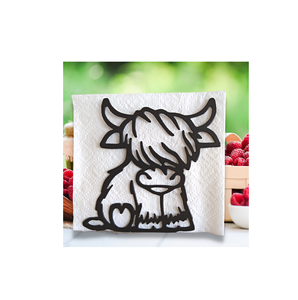 ที่ใส่ผ้าเช็ดปากโลหะดีไซน์ใหม่ที่ใส่ผ้าเช็ดปากแบบชนบทหรูหราผู้ผลิตและผู้ส่งออก - Product Image 4