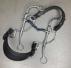 Bridon sans mors de qualité supérieure pour cheval, bridon professionnel pour l'équitation, pour l'entraînement et la compétition - Product Image 4